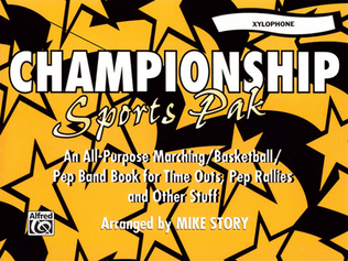 Book cover for Championship Sports Pak - Xylophone