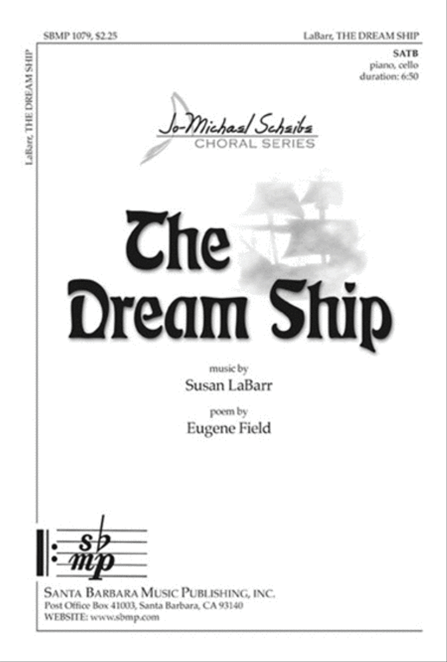 The Dream Ship - SATB Octavo 4-Part scores gallery preview page 1