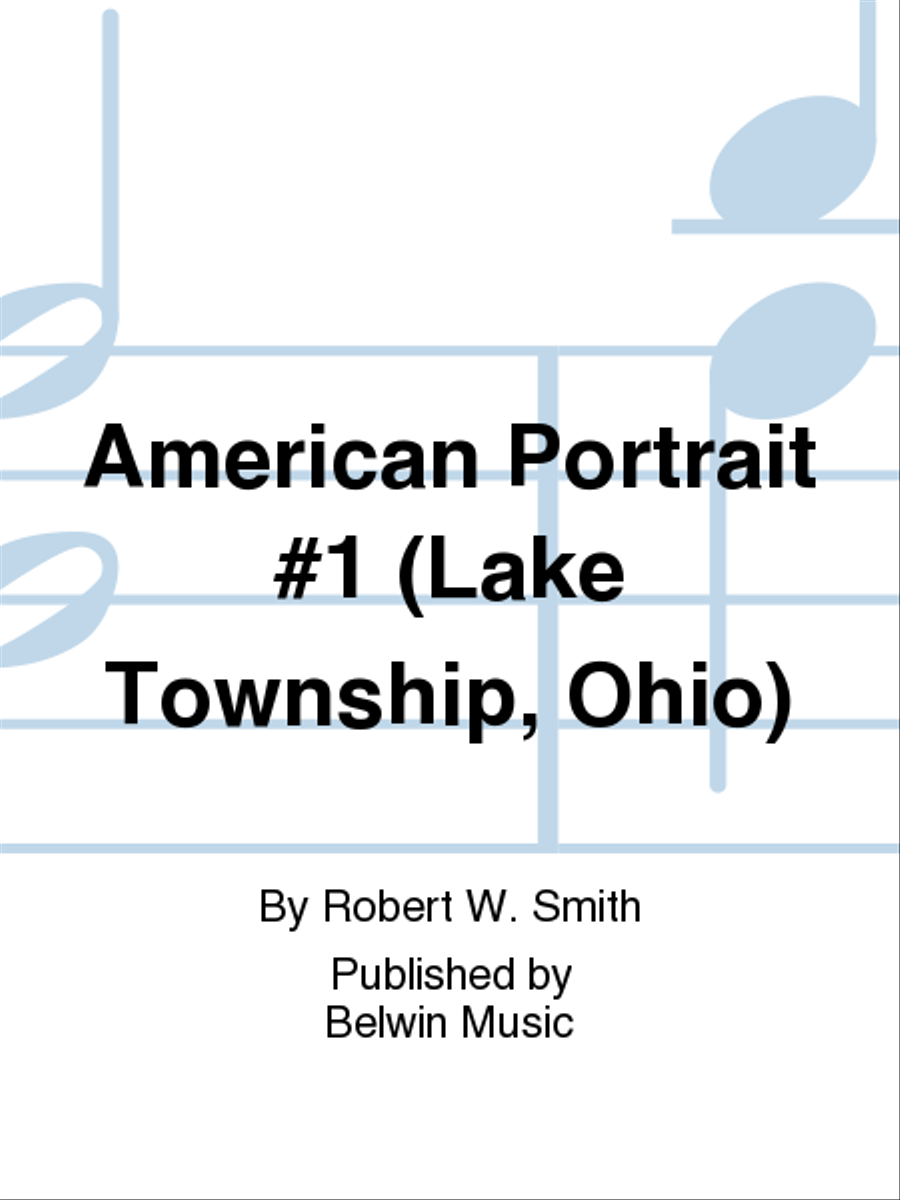 American Portrait #1 (Lake Township, Ohio) Full Orchestra scores gallery preview page 1