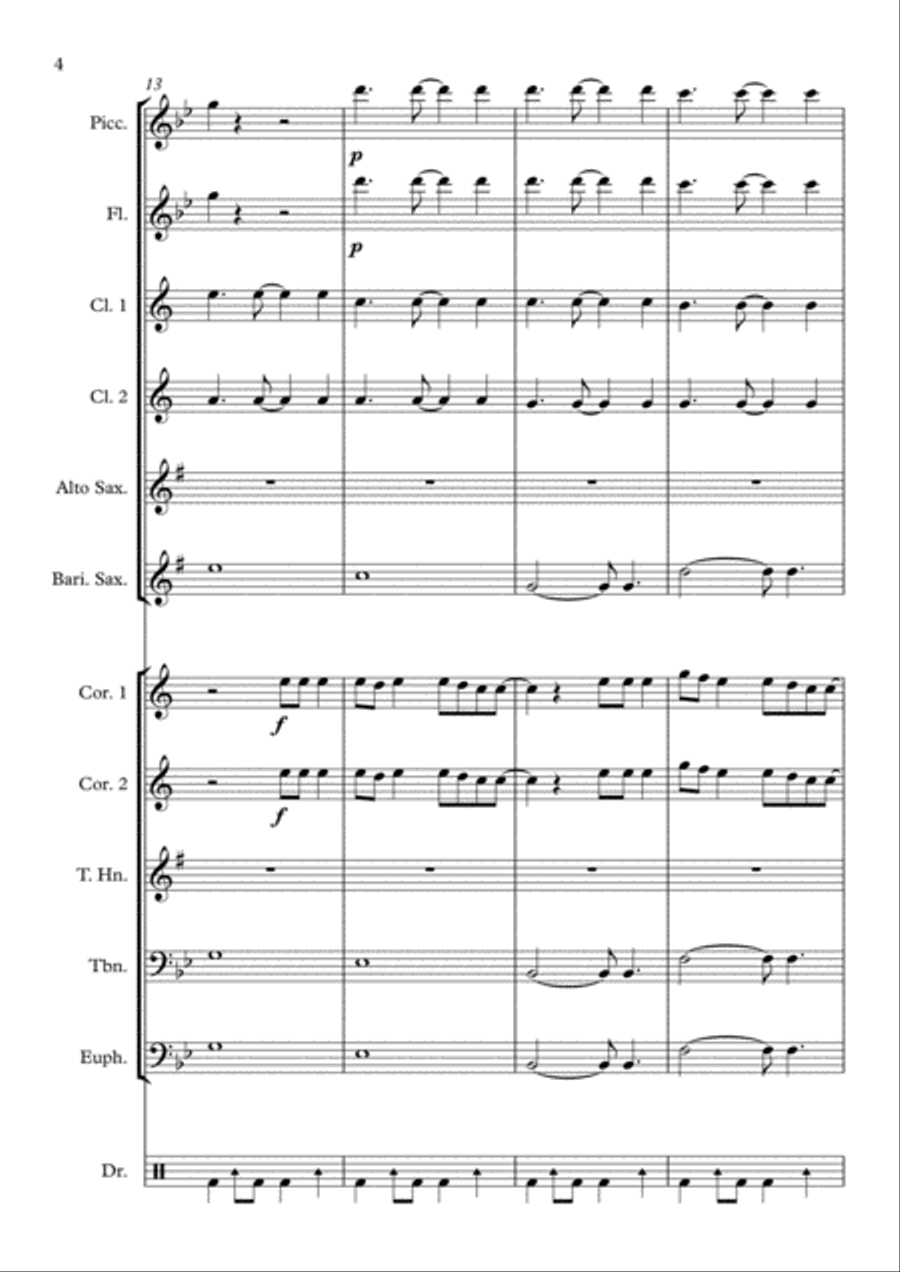 All Of Me All Of Me Large Ensemble scores gallery preview page 4