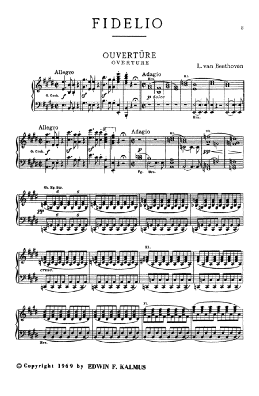 Fidelio Fidelio Voice scores gallery preview page 8