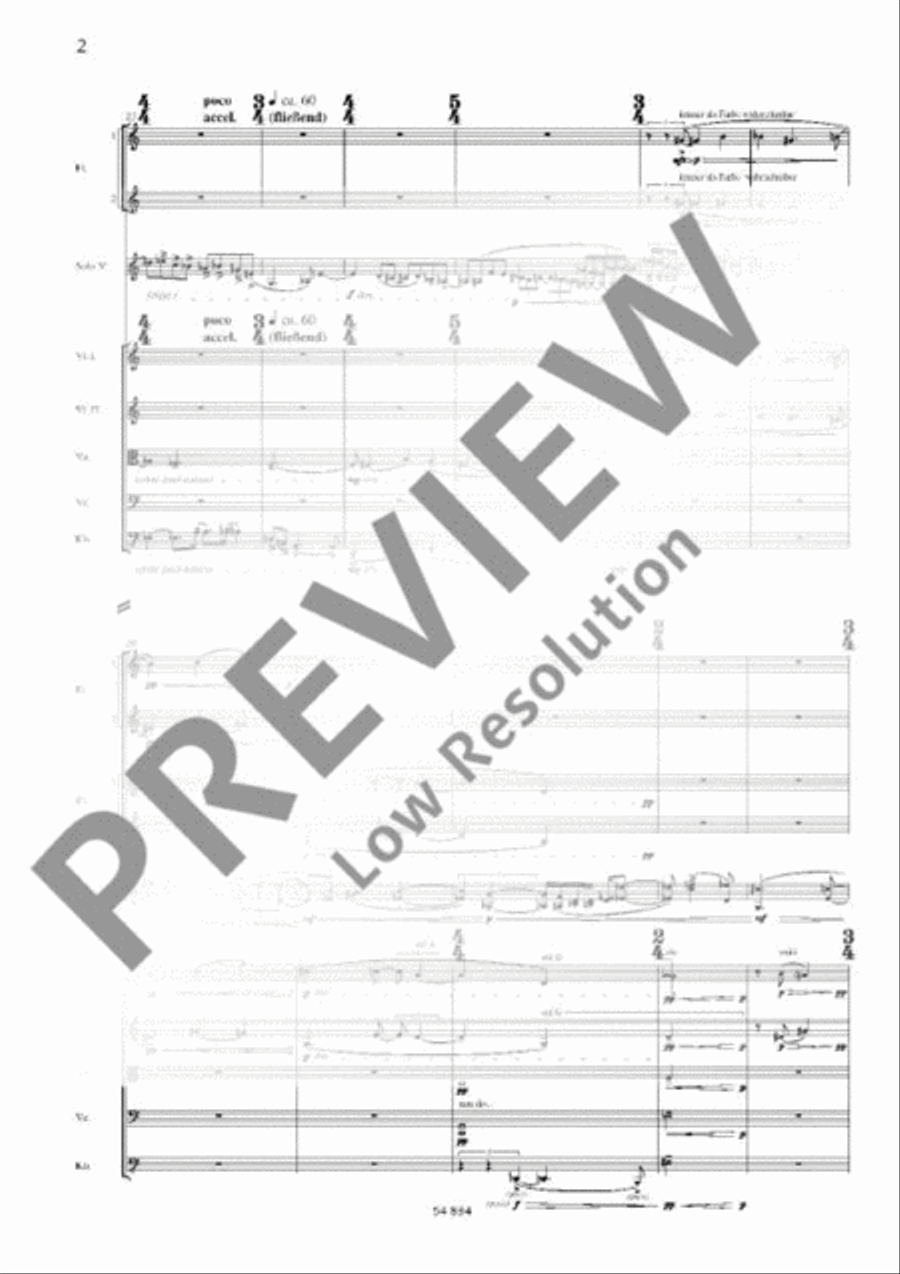 Violin Concerto Orchestra scores gallery preview page 5