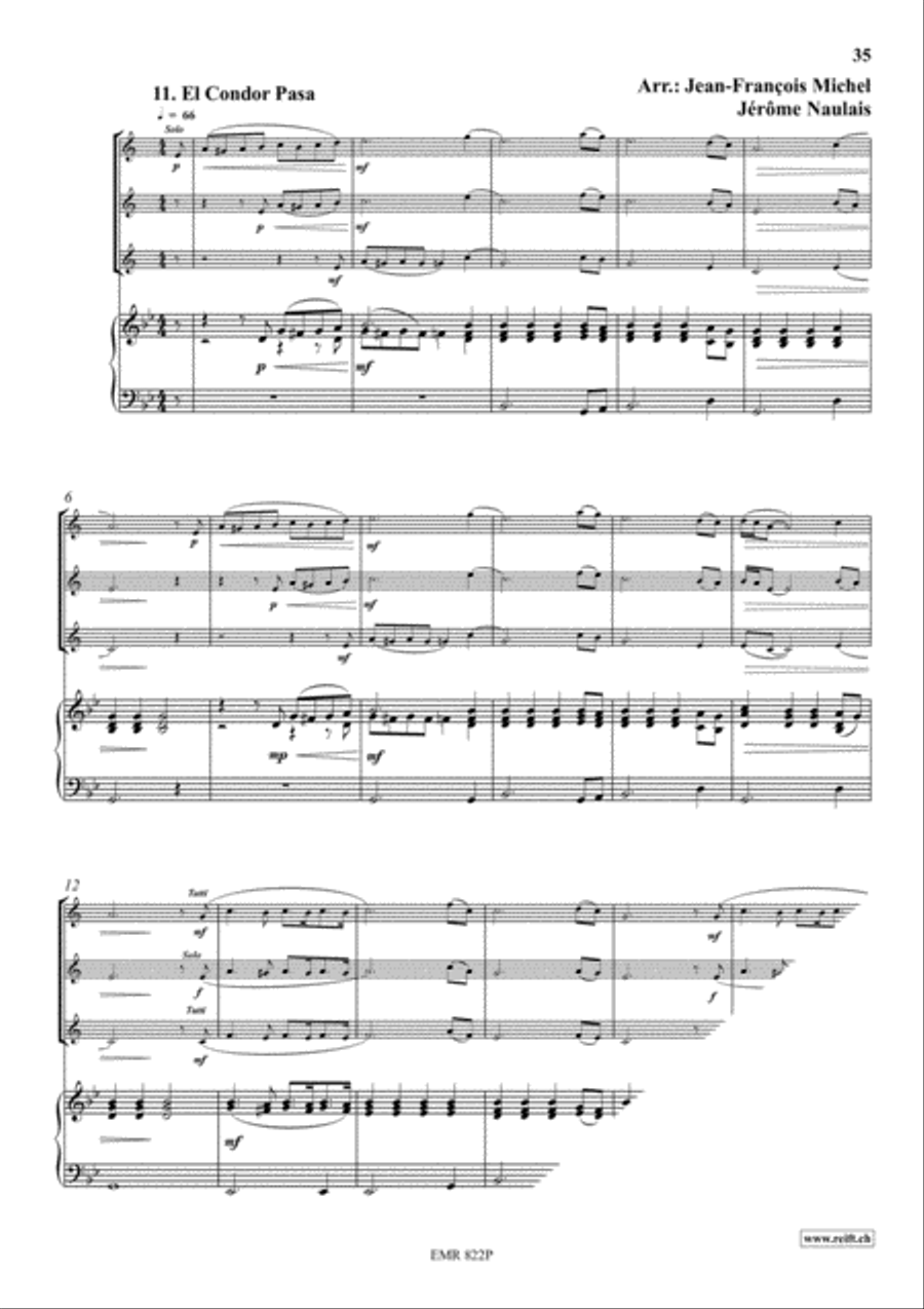 Golden Hits Euphonium Trio scores gallery preview page 13