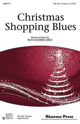 Book cover for Christmas Shopping Blues