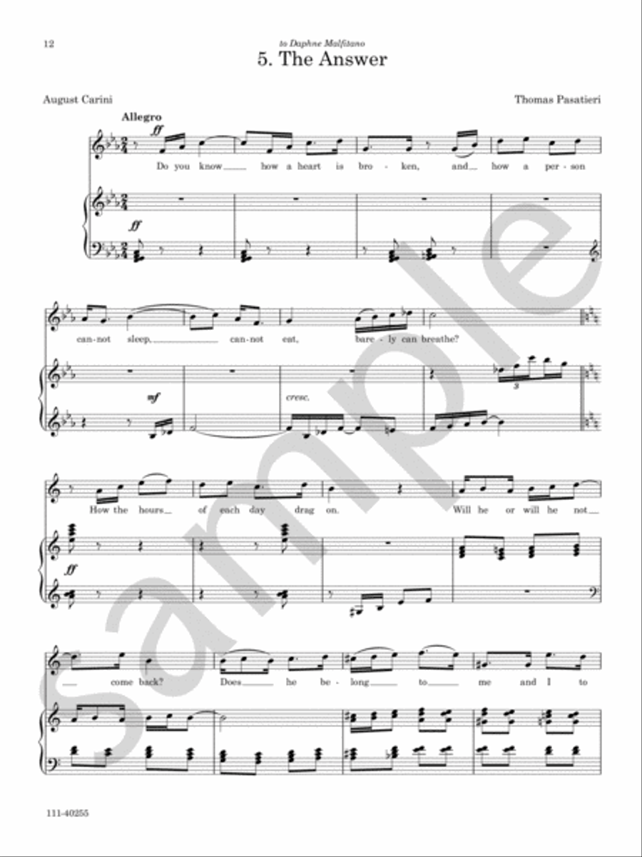 Album Leaves, Vol. 3 Album Leaves, Vol. 3 Chamber Music scores gallery preview page 8