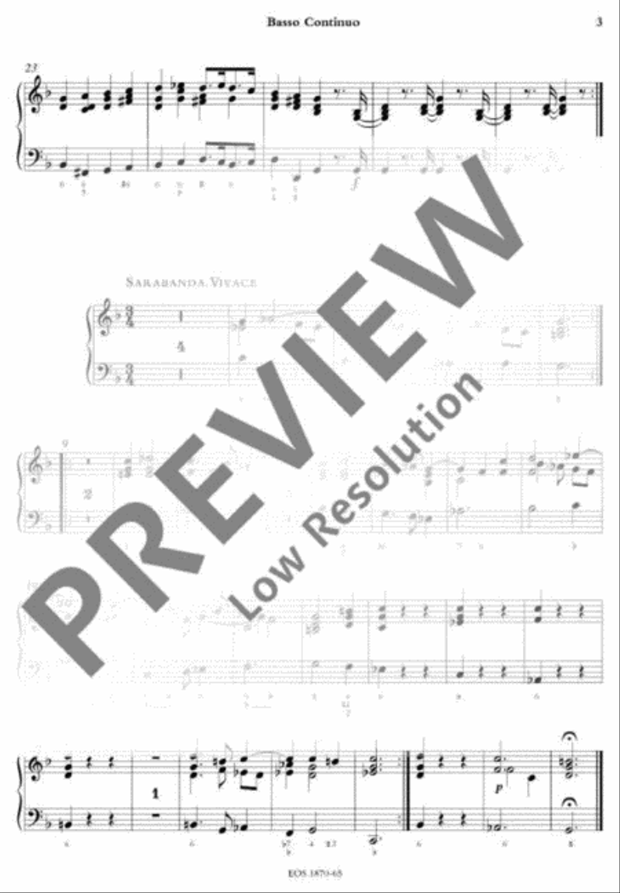 Concerto Grosso Concerto Grosso Basso Continuo scores gallery preview page 4