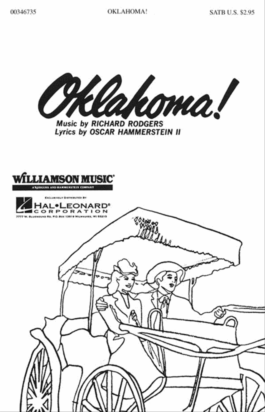 Oklahoma! Oklahoma! 4-Part scores gallery preview page 1