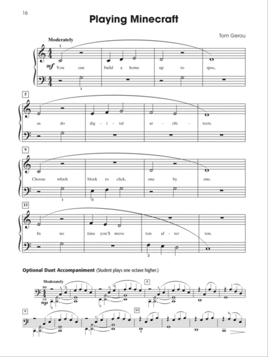 Piece by Piece A-C (Value Pack) Easy Piano scores gallery preview page 10