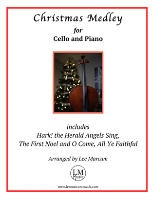 Book cover for Christmas Medley - Cello
