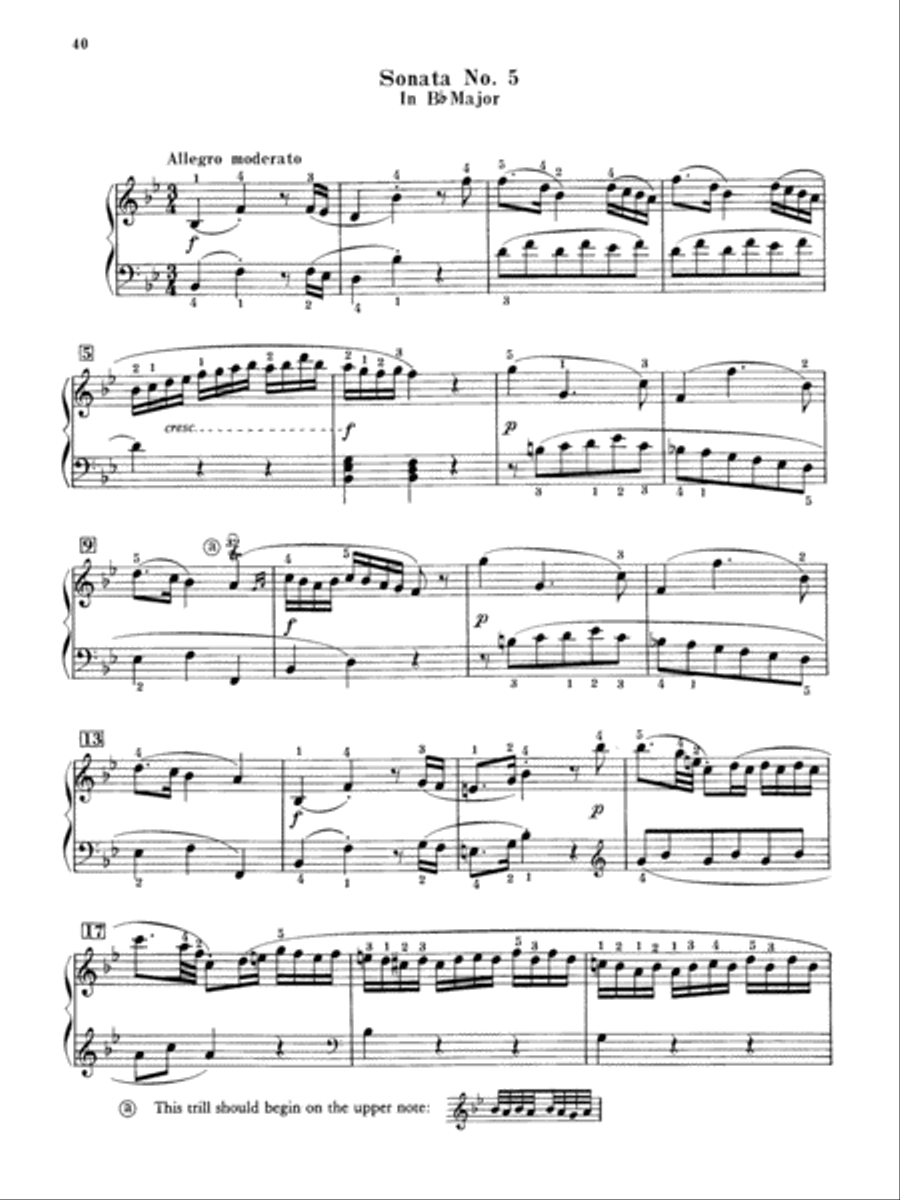 Clementi -- Six Sonatas, Op. 4 (Op. 37, 38) Piano Solo scores gallery preview page 4