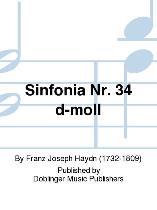 Book cover for Sinfonia Nr. 34 d-moll