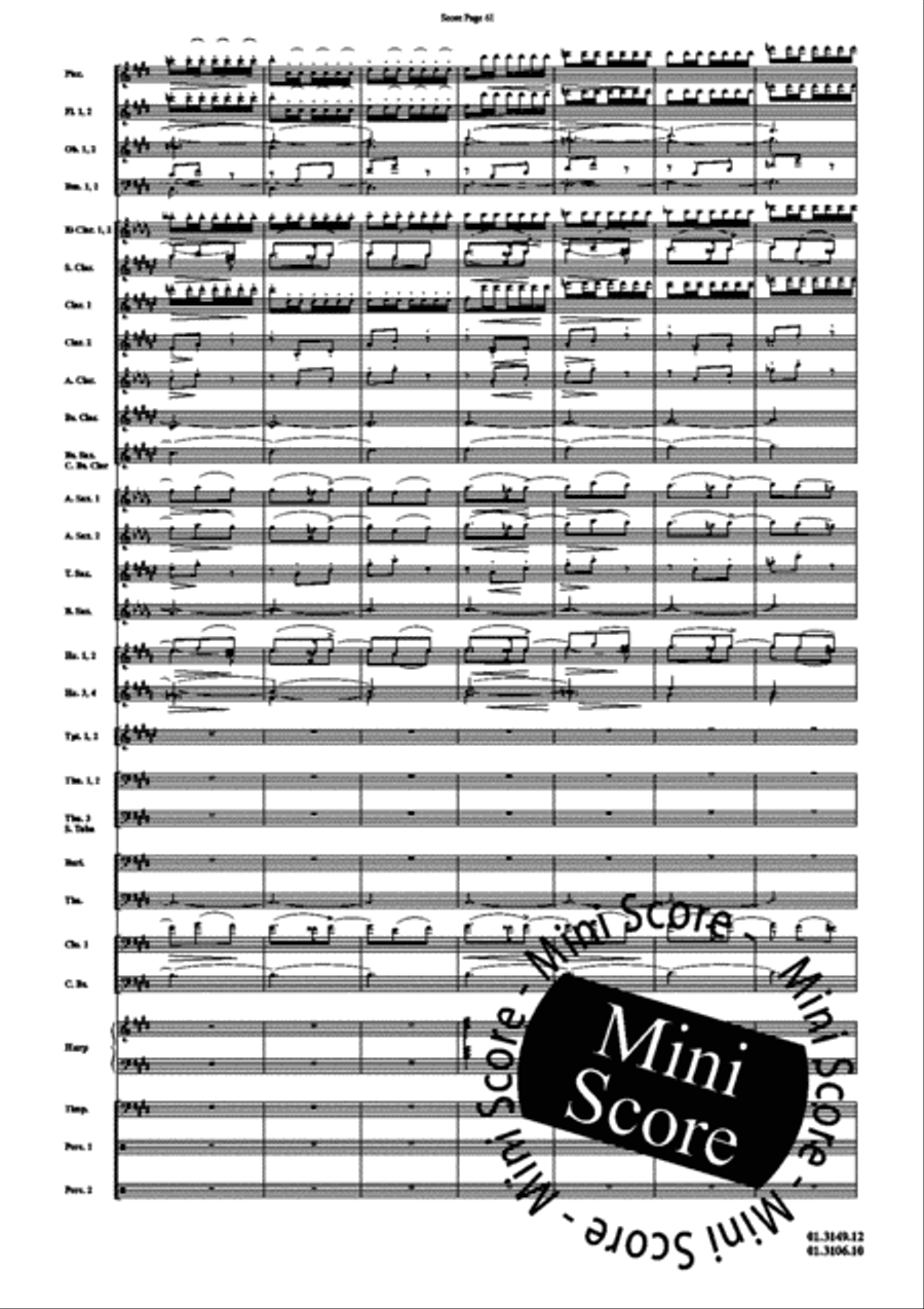 Scheherazade Concert Band scores gallery preview page 233
