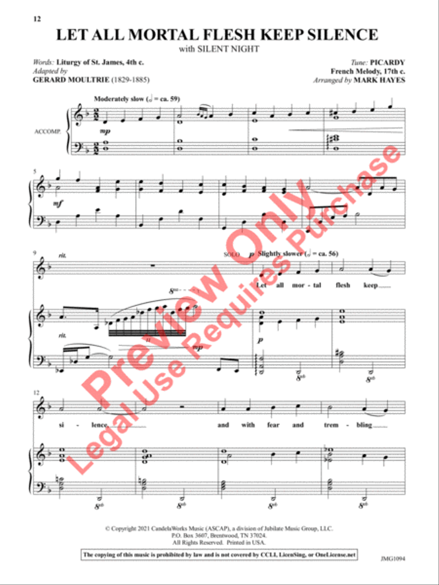 The Mark Hayes Vocal Solo Collection Medium Voice scores gallery preview page 9