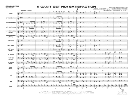 (I Can't Get No) Satisfaction: Score