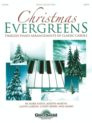 Book cover for Christmas Evergreens