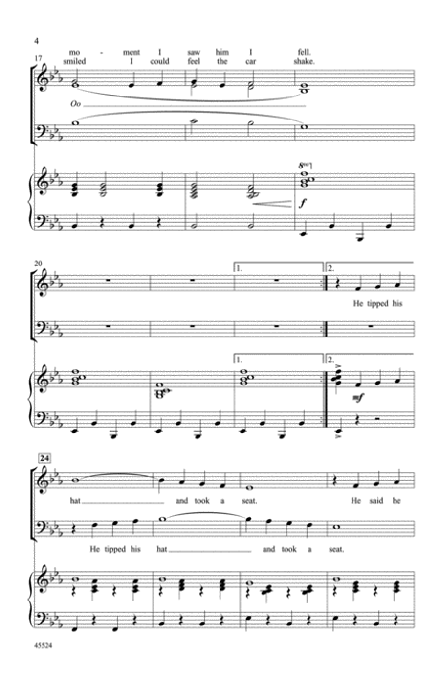 A Tribute to Judy Garland Choir scores gallery preview page 3