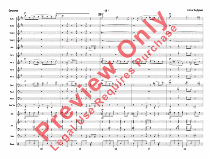 Little Big Gumbo Little Big Gumbo Jazz Ensemble scores gallery preview page 19