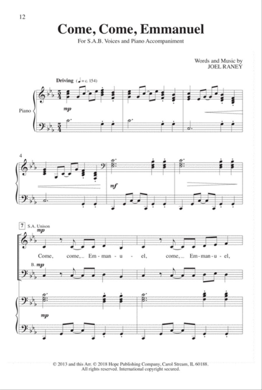 Easy Anthems, Vol. 8 Choir scores gallery preview page 14