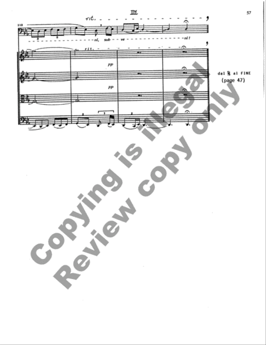 Cantata Rustica (Full/Choral Score) Choir scores gallery preview page 134