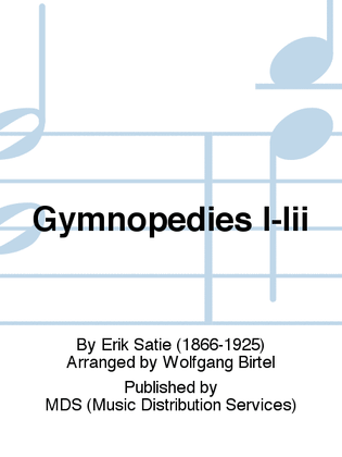 Book cover for Gymnopédies I-III