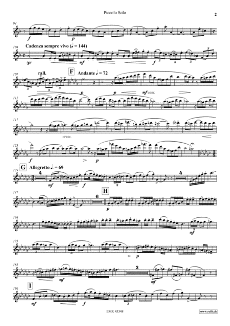 Carmen Fantasy Piccolo scores gallery preview page 3