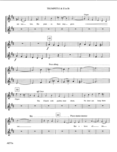 An Easter Antiphon (Downloadable Instrumental Parts)