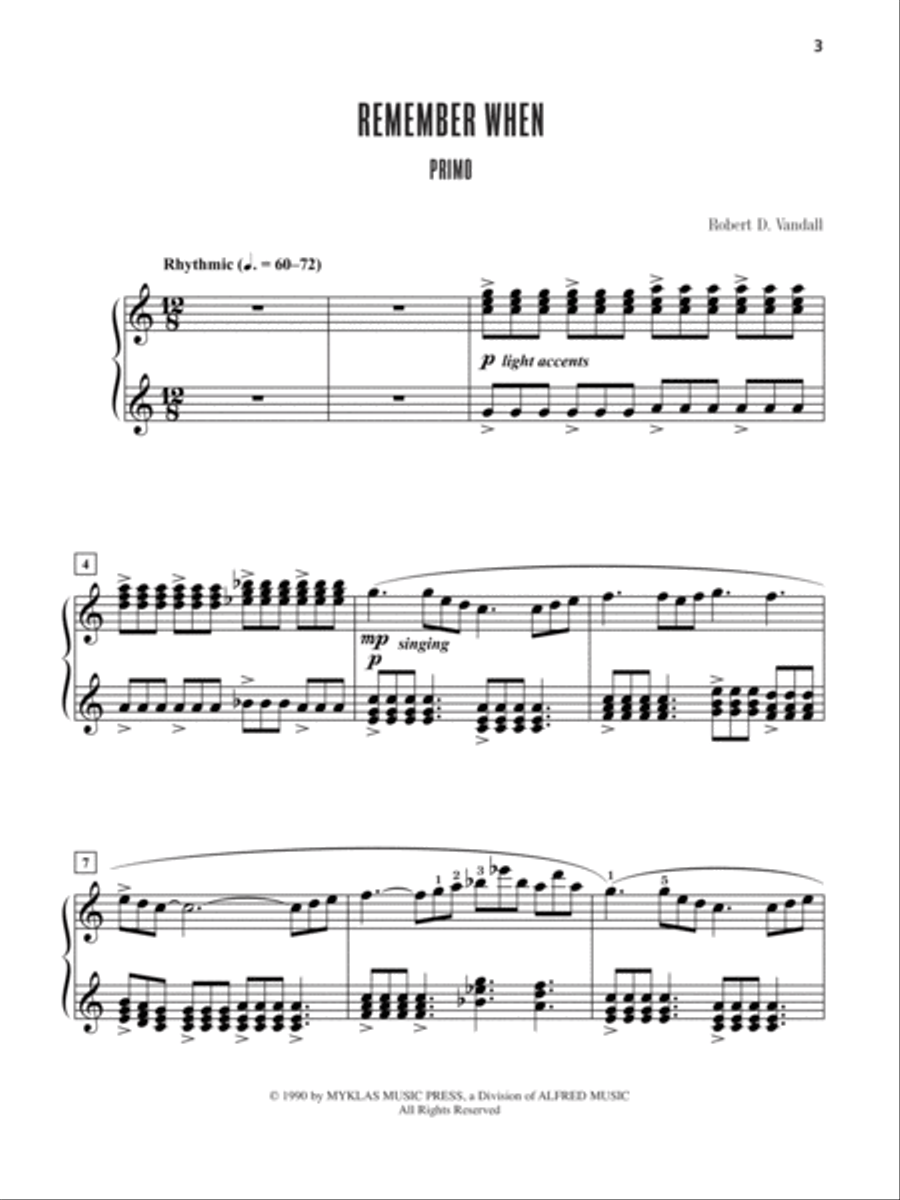 Contest Winners for Two, Book 5 Small Ensemble scores gallery preview page 3