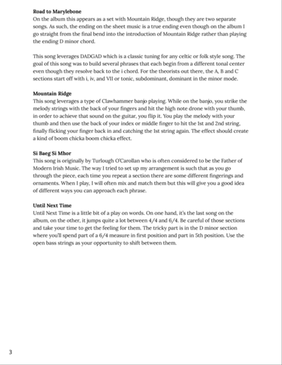 Sitka Spruce (Complete Score) - Brian Anderson Acoustic Guitar scores gallery preview page 4