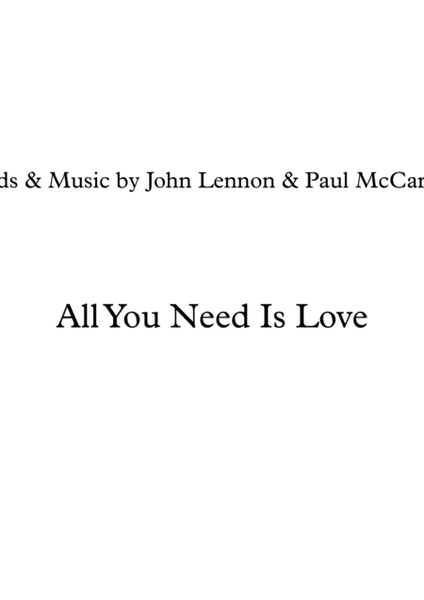 All You Need Is Love image number null