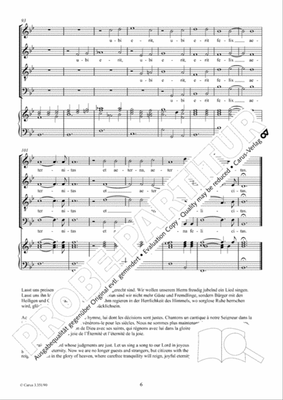 Hymnum dicamus Domino 4-Part scores gallery preview page 7