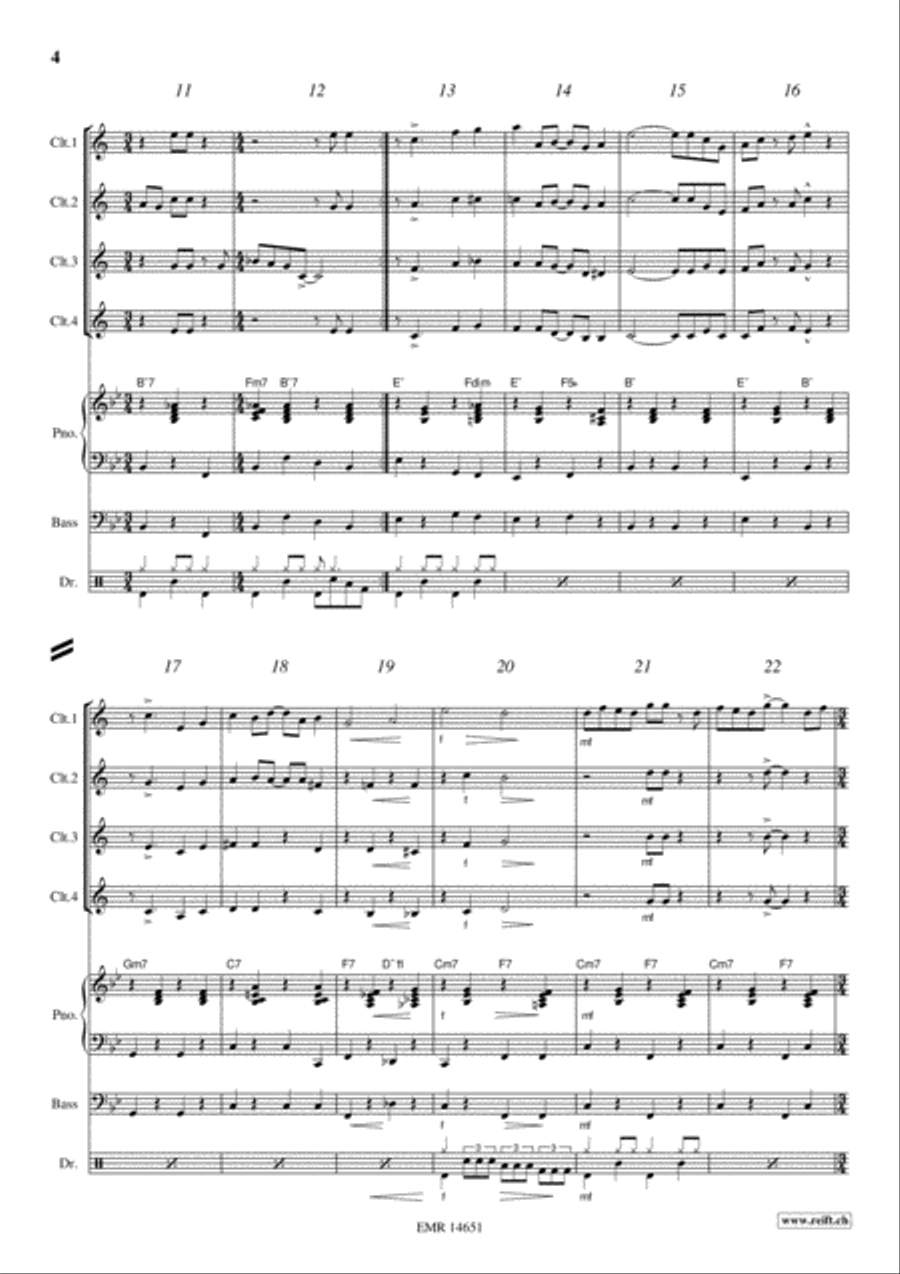 Fascinating Rhythm Fascinating Rhythm Clarinet scores gallery preview page 4