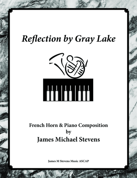 Reflection by Gray Lake - French Horn & Piano image number null