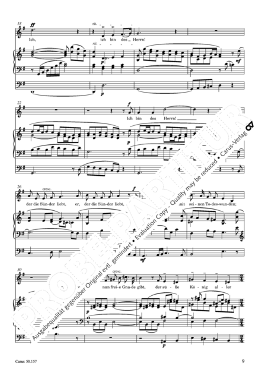Sechs religiose Gesange op. 157 Score scores gallery preview page 10