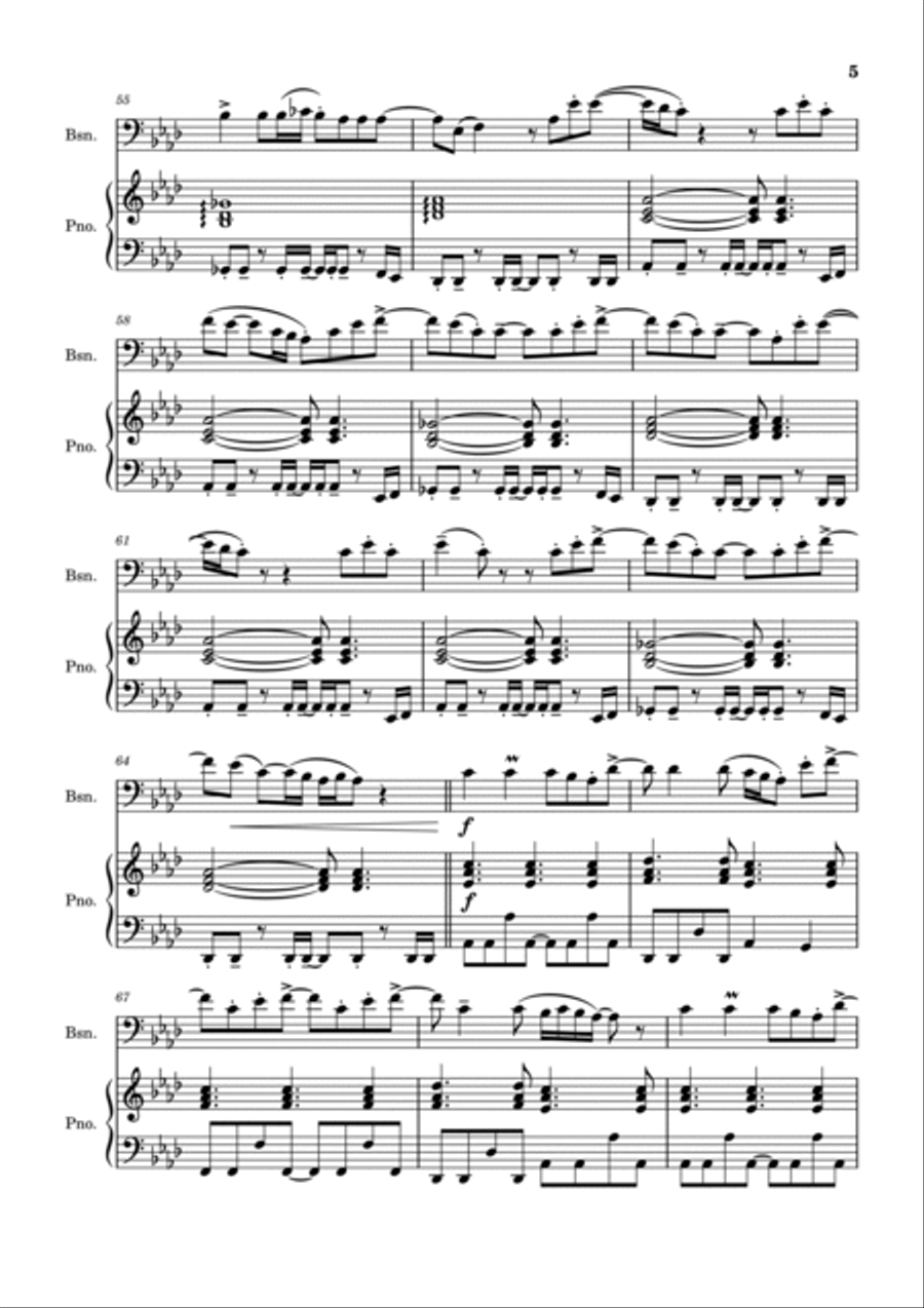 Good Grief Bassoon scores gallery preview page 5