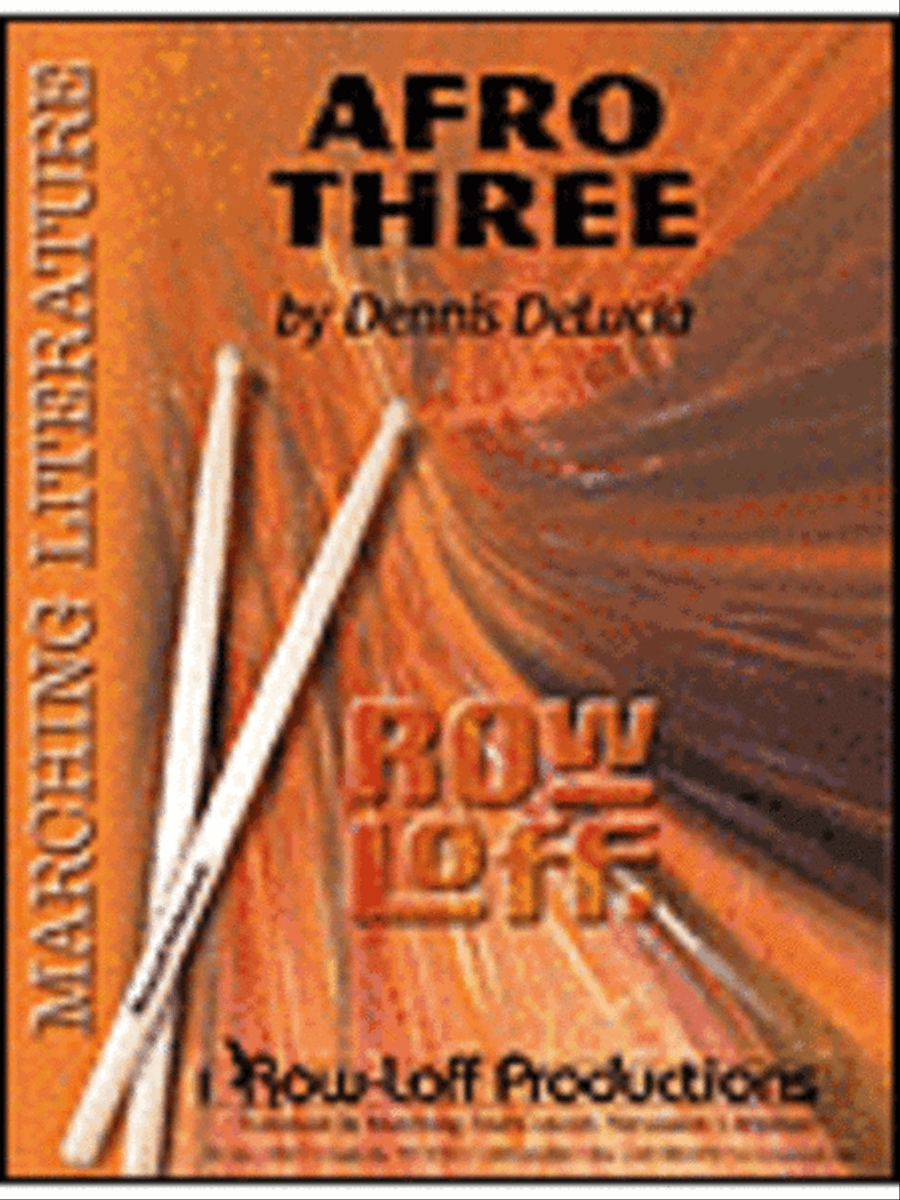 Afro Three Percussion Ensemble scores gallery preview page 1