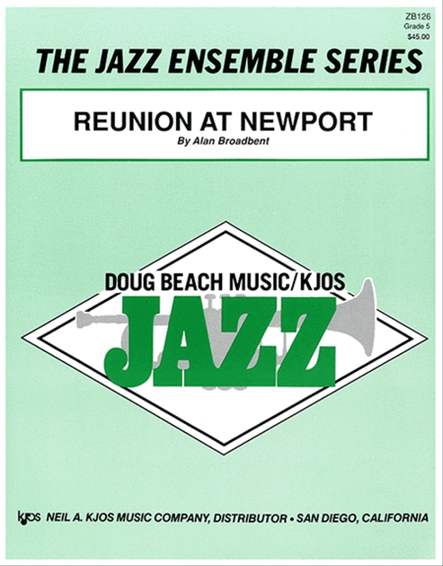 Reunion At Newport Jazz Ensemble scores gallery preview page 1