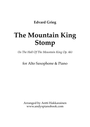 Book cover for The Mountain King Stomp (In The Hall Of The Mountain King) - Alto Saxophone & Piano