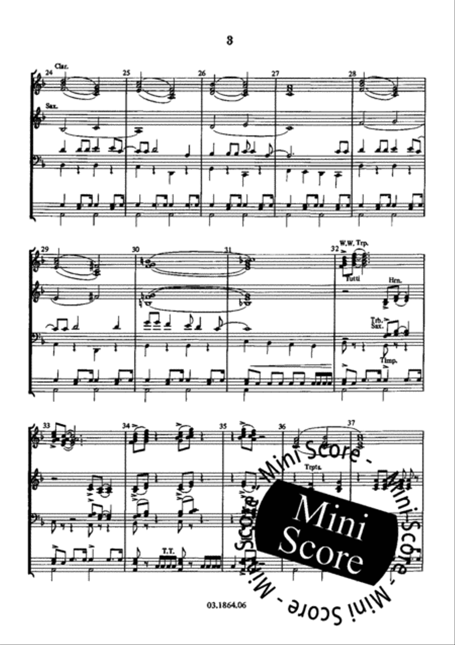 Magic Power Concert Band scores gallery preview page 5