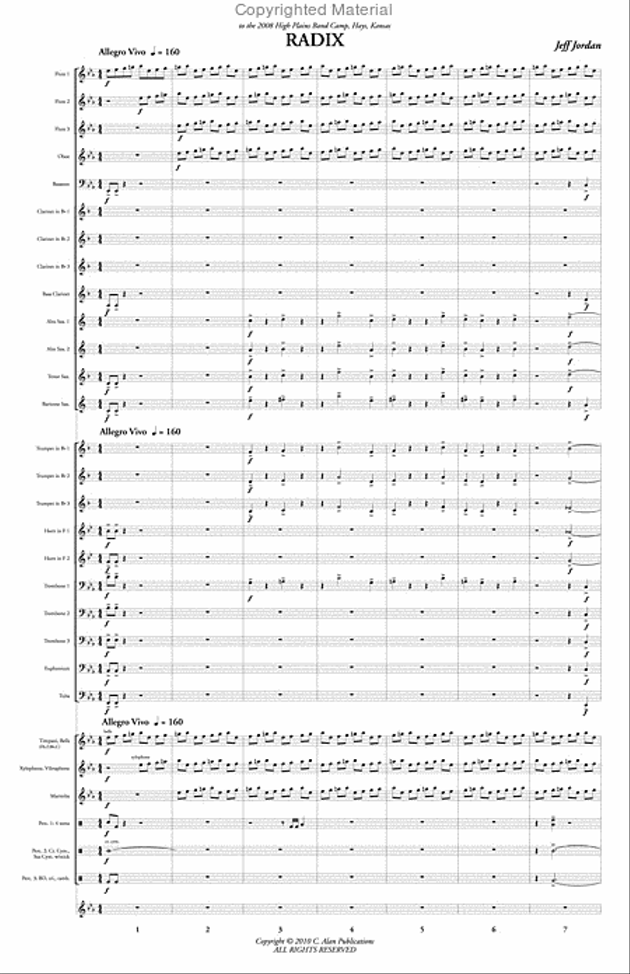 Radix Radix Concert Band scores gallery preview page 2