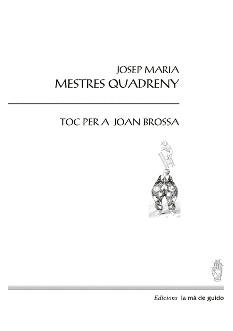 Toc per a Joan Brossa Full Orchestra scores gallery preview page 1