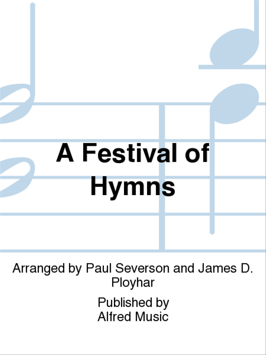 A Festival of Hymns Concert Band scores gallery preview page 1