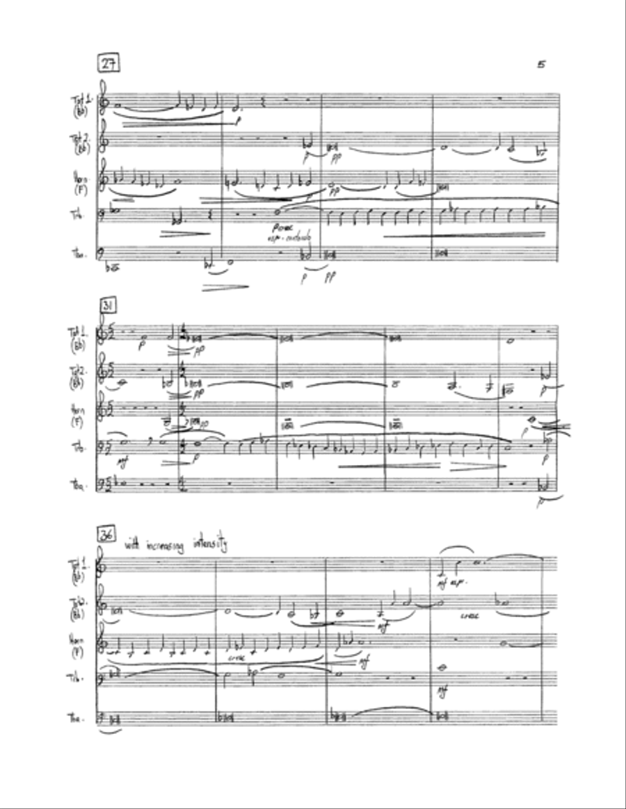 Adagio (Adagio For Strings) - Full Score String Orchestra scores gallery preview page 3