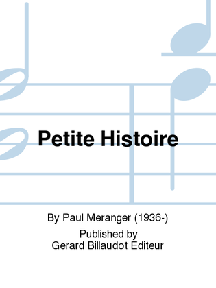 Book cover for Petite Histoire