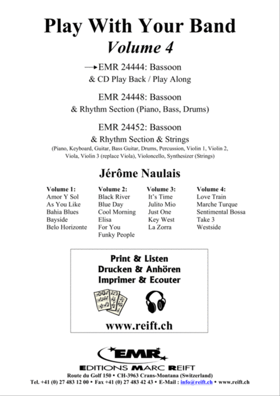 Play With Your Band Volume 4 Bassoon scores gallery preview page 2