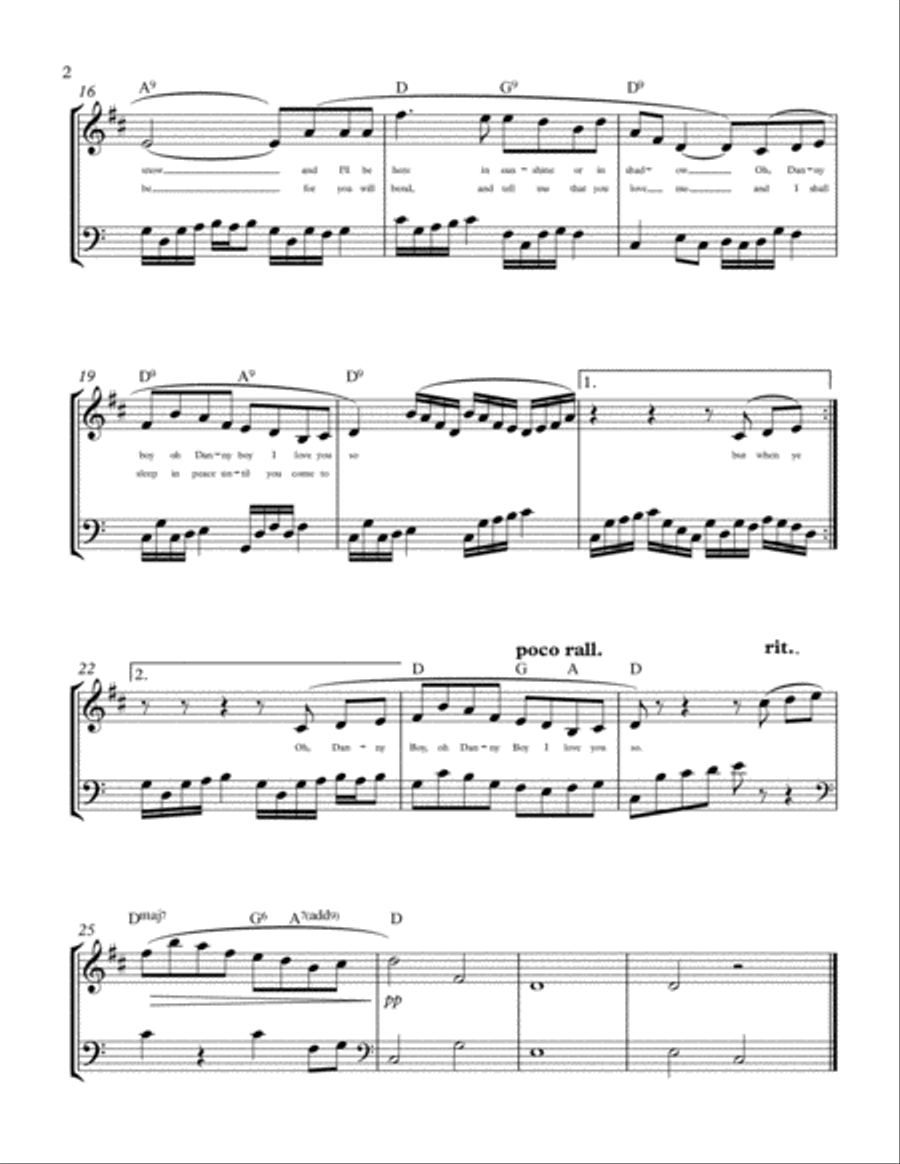 Londonderry Aire Woodwind Duet scores gallery preview page 2
