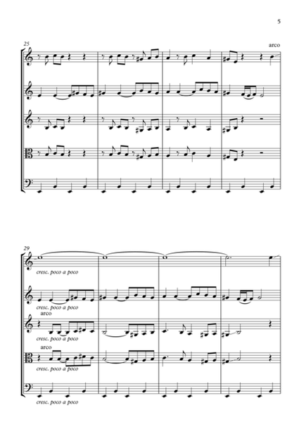 Hava Nagila - for String Quartet