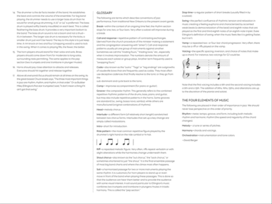 I Ain't Got Nothin' But the Blues: Score Jazz Ensemble scores gallery preview page 3