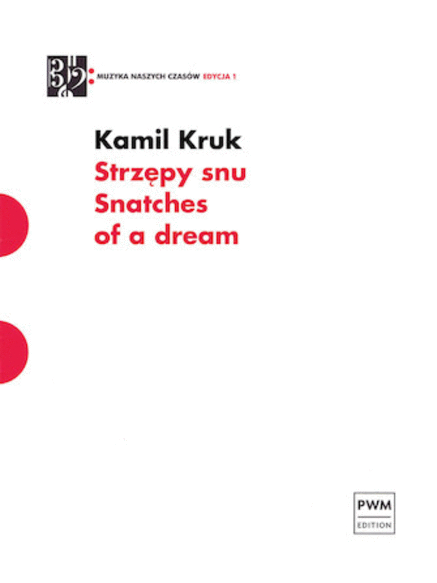 Snatches of a Dream [Strzepy snu] Flute scores gallery preview page 1