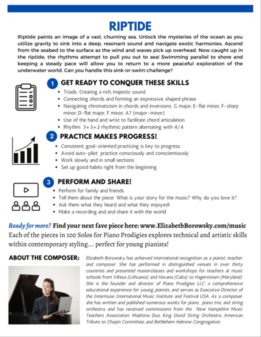 Riptide Piano Solo scores gallery preview page 2