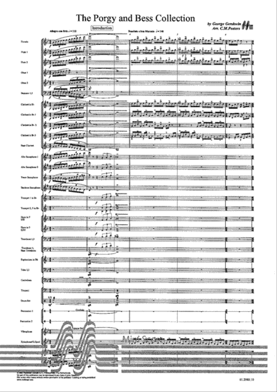 The Porgy and Bess Collection Concert Band scores gallery preview page 5